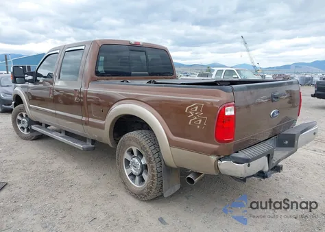 2011 Ford F250 Lariat from USA, damaged, VIN 1FT7W2B62BEC46905